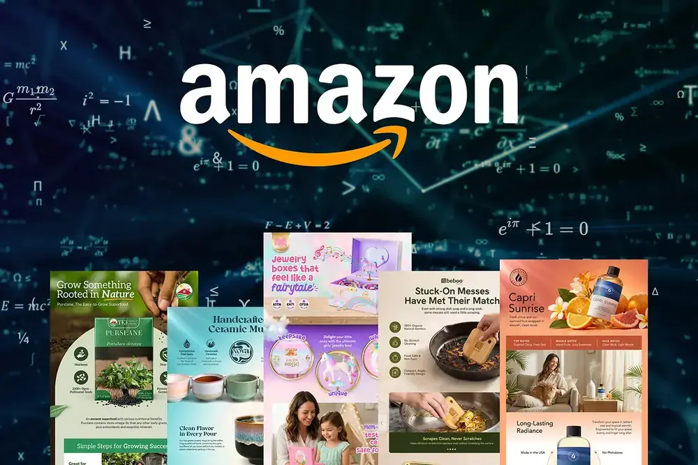 Amazon A+ story — marketplace listing